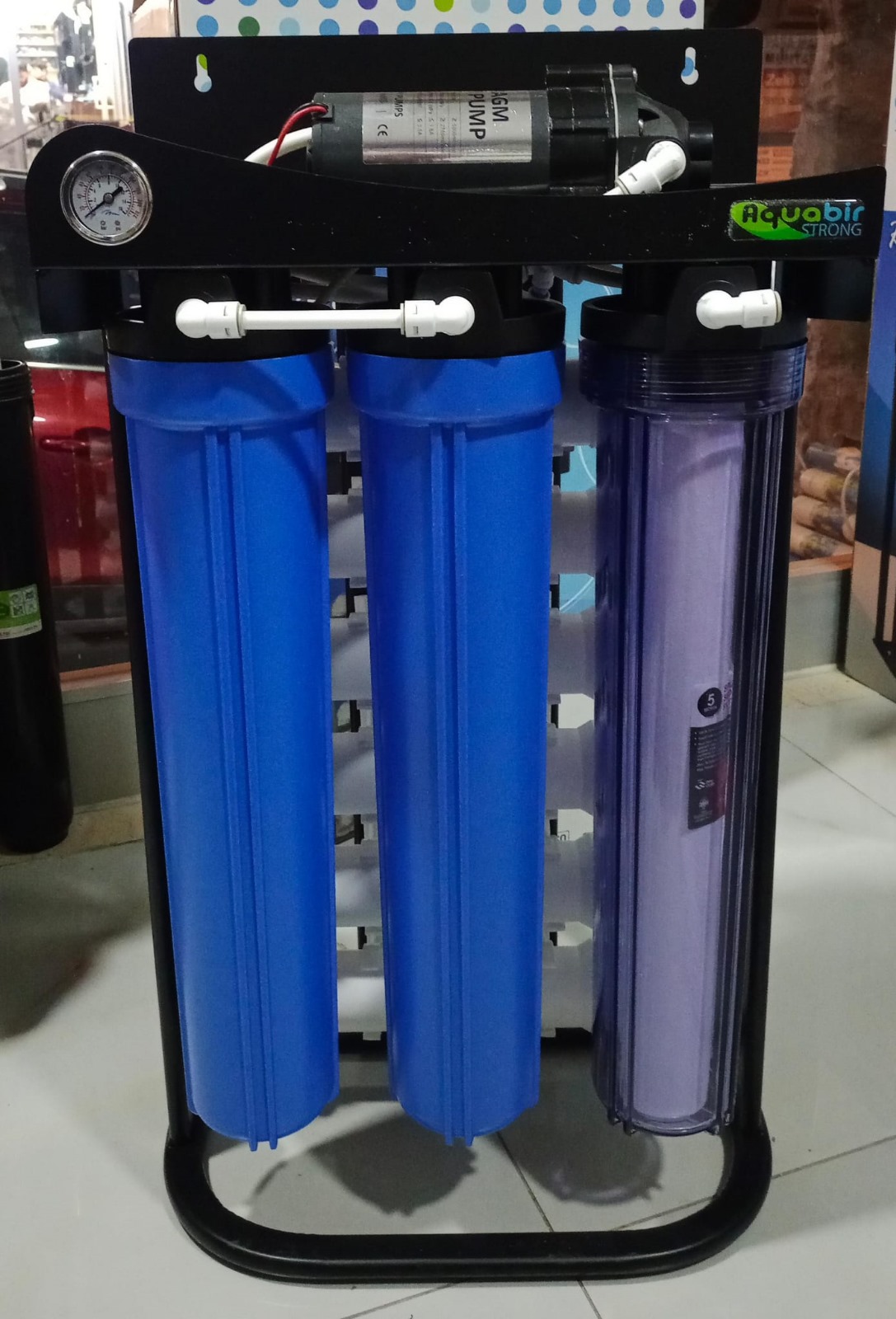 Aquabir Pompalı Su Arıtma Cihazı WS-300 WP